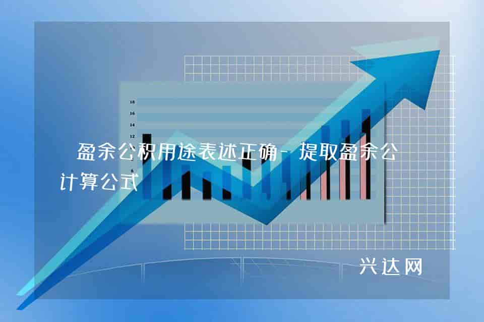盈余公积用途表述正确-提取盈余公积计算公式