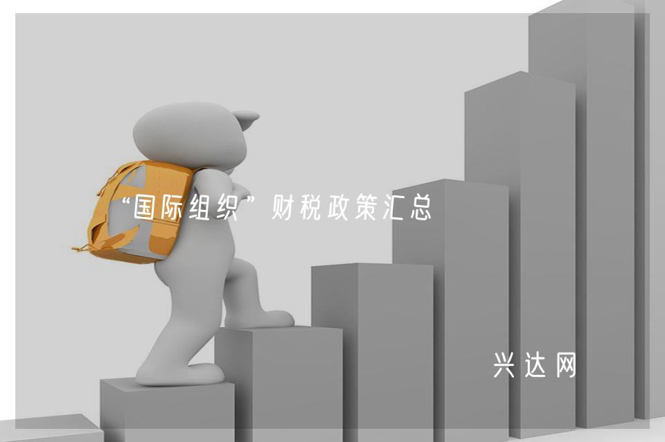 “国际组织”财税政策汇总