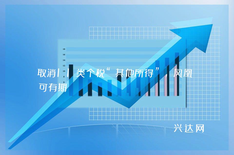取消11类个税“其他所得”,凤凰涅槃可有期?