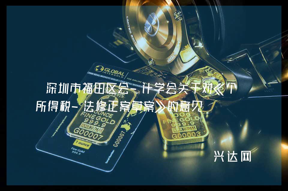 深圳市福田区会-计学会关于对《个人所得税-法修正案草案》的意见