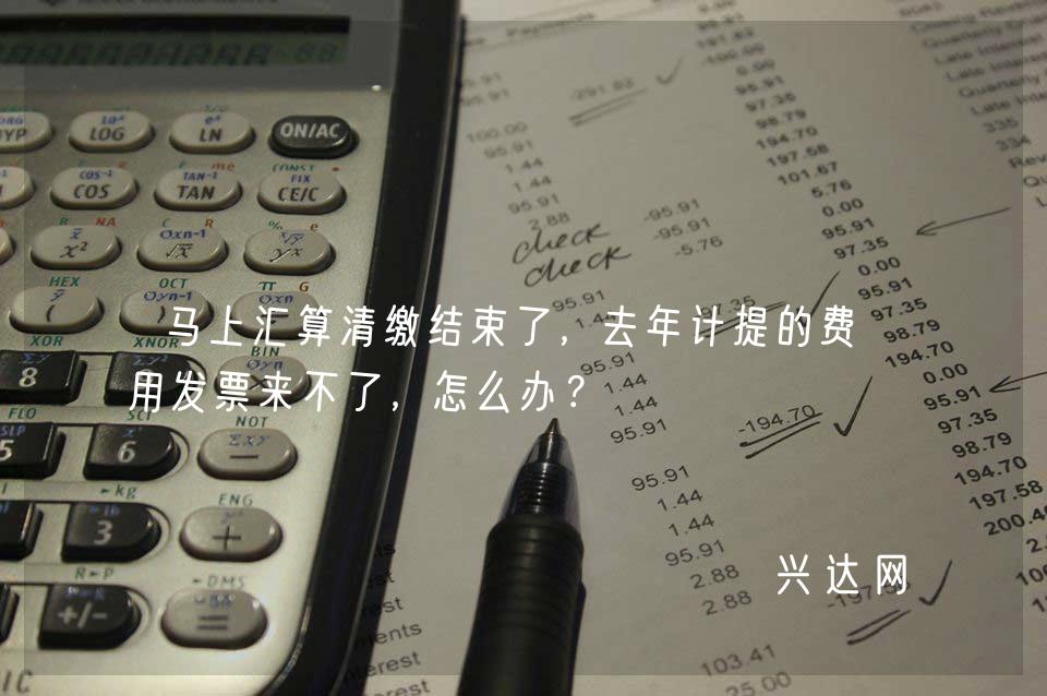 马上汇算清缴结束了,去年计提的费-用发票来不了,怎么办?