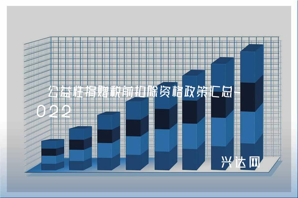 公益性捐赠税前扣除资格政策汇总-2022