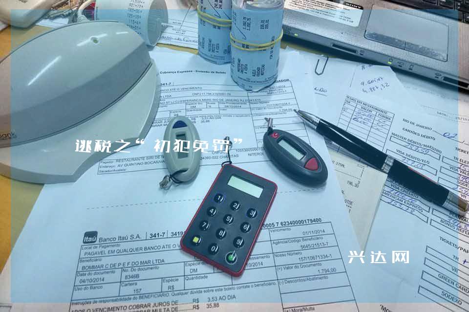 逃税之“初犯免罚”